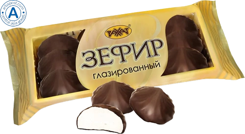 Rakhat glazed marshmallow, 460 g