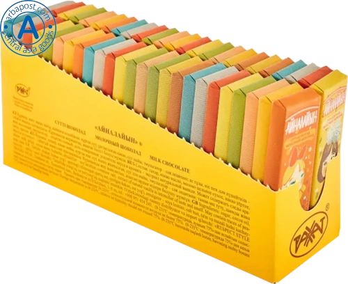 Rakhat chocolate bars, mini, ajnalajyn, 1000 g Rakhat chocolate bars, mini, ajnalajyn, 1000 g