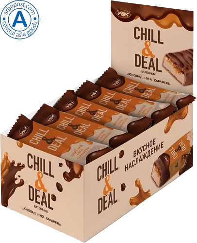 Chill&Deal chocolate bars, box, 700 g