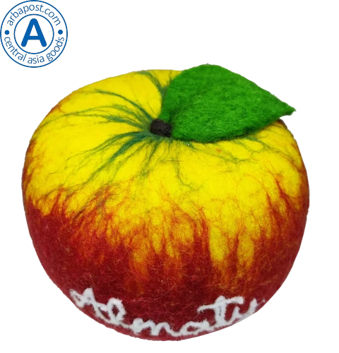 Altyn Adam apple made of felt, Almaty, large photo 2