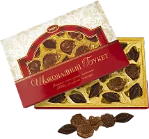 Rakhat chocolate set, chocolate bouquet, 285 g