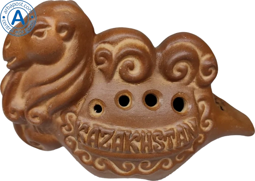 Altyn Adam whistle made of clay, camel Altyn Adam whistle made of clay, camel