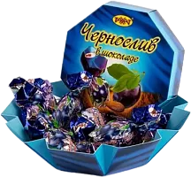 Rakhat chocolate set, chocolate covered prunes, 200 g