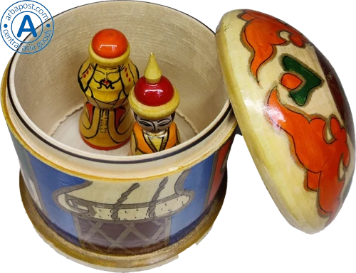 Altyn Adam yurt made of wood with little people photo 4 Altyn Adam yurt made of wood with little people photo 4