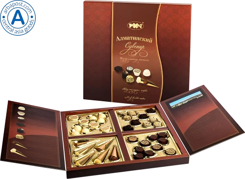 Rakhat chocolate set, Almaty souvenir, 430 g