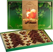 Rakhat chocolate set, golden nut, 430 g
