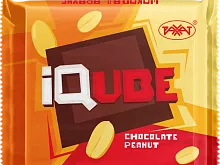 Rakhat chocolate bar, iQube, peanut, 70 g