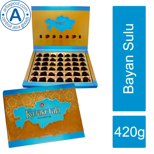 Bayan Sulu chocolate set, Kazakhstan, 420 g Bayan Sulu chocolate set, Kazakhstan, 420 g
