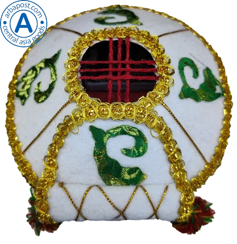 Altyn Adam yurt made of felt, yellow-green, big photo 2 Altyn Adam yurt made of felt, yellow-green, big photo 2