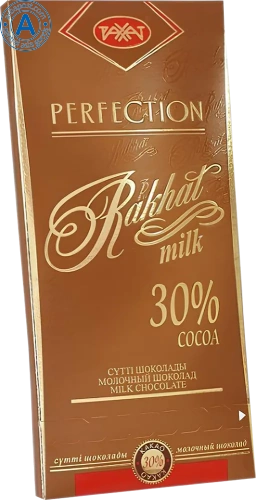 Rakhat milk chocolate bar, 30% cocoa, 100 g Rakhat milk chocolate bar, 30% cocoa, 100 g