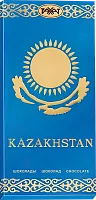 Rakhat chocolate bar, Kazakhstan, cardboard package, 100 g