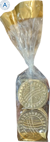 Rakhat chocolate bars, golden coins, 150 g photo 2