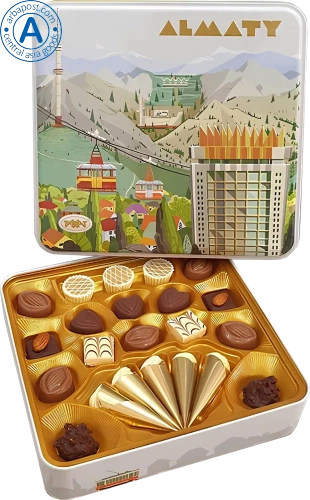 Rakhat chocolate set, Almaty, 265 g