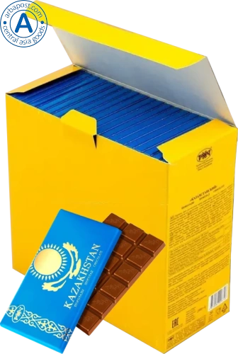 Rakhat chocolate bars, Kazakhstan, box, 2000 g
