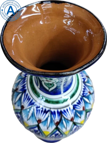 Altyn Adam jug made of ceramic, blue-green-orange photo 2 Altyn Adam jug made of ceramic, blue-green-orange photo 2