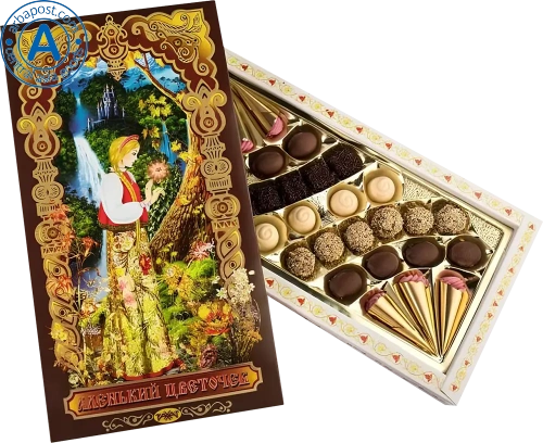 Rakhat chocolate set, alenkij tsvetochek, 340 g