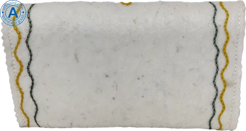 Altyn Adam wallet made of felt, white photo 2