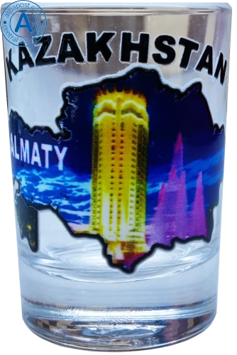 Altyn Adam shot glass, Kazakhstan hotel Altyn Adam shot glass, Kazakhstan hotel
