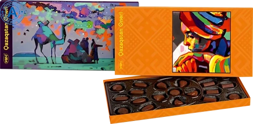 Rakhat chocolate set, Qazaqstan Oneri, 235 g